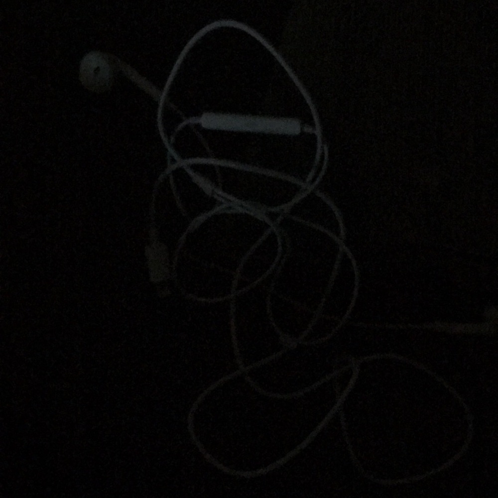 White Wired Headphones